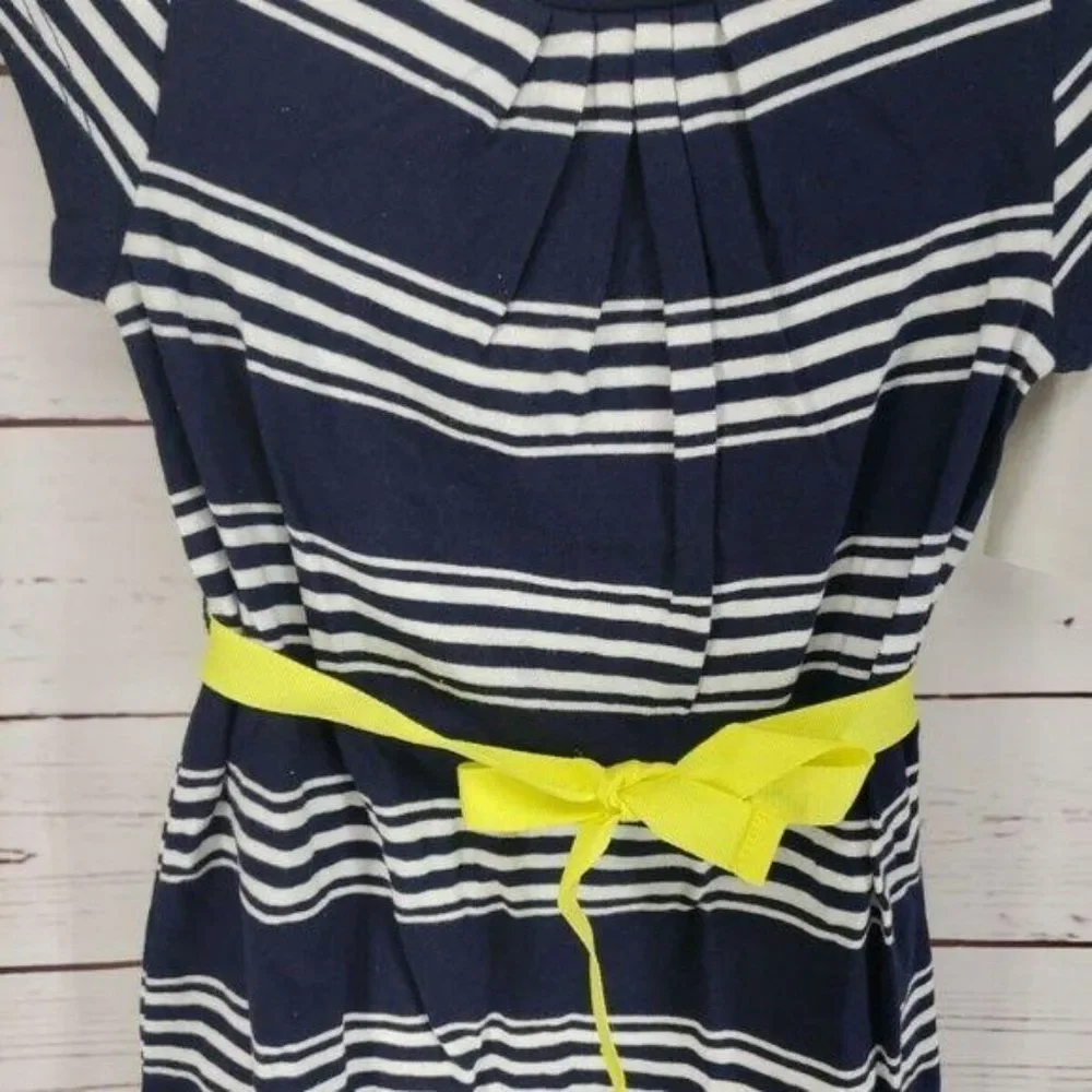 Oshkosh B'Gosh 3T Toddler Navy Blue sailor Striped‎ dress